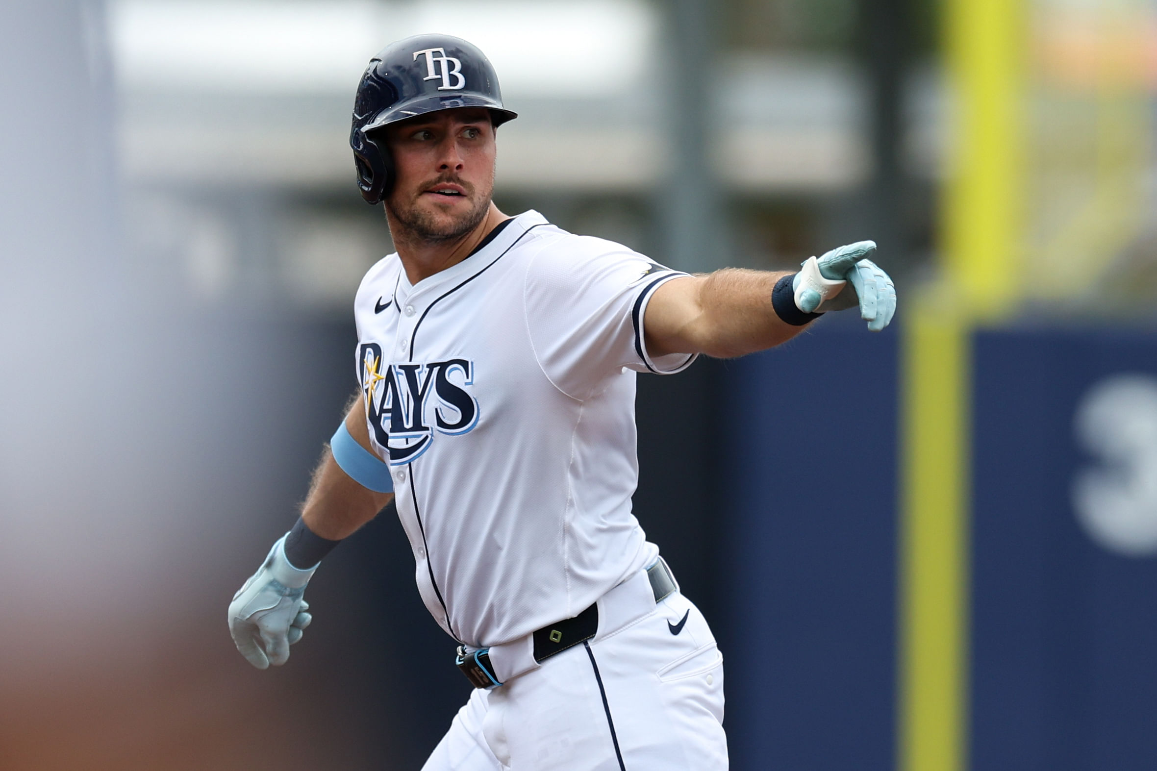 Josh Lowe could send the crowd scrambling for a home run ball (Credits: IMAGN)